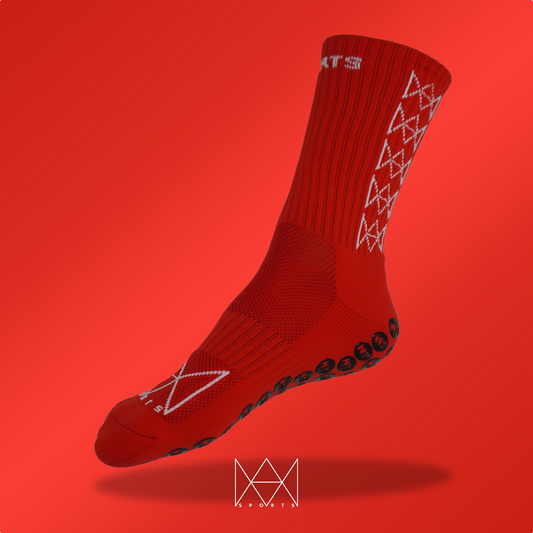 AM SPORTS GRIP SOCKS 1.0 (Red)