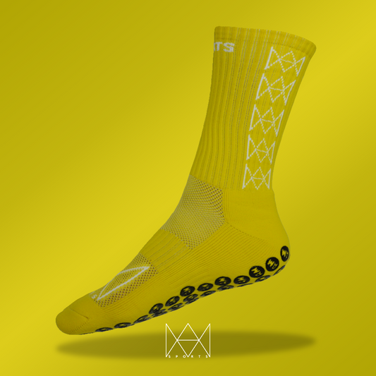 AM SPORTS GRIP SOCKS 1.0 (Yellow)