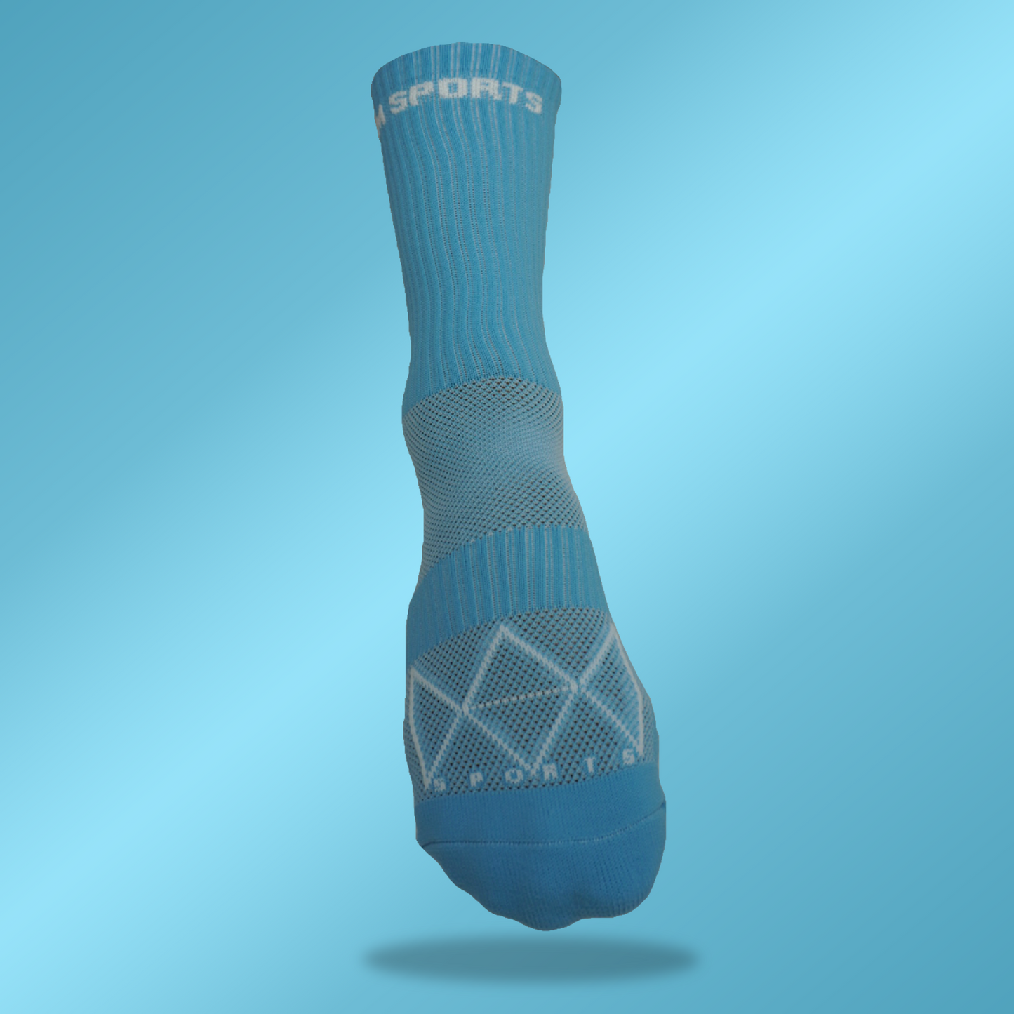 AM SPORTS GRIP SOCKS 1.0 (Baby Blue)